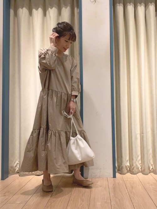 LOWRYS FARM 京都ポルタたっきー ̈ ︎さんのワンピースを使ったコーディネート - ZOZOTOWN