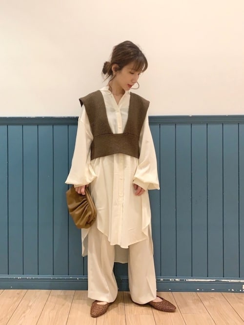 Lowrys Farm 京都ポルタたっきー さんのシャツ ブラウスを使ったコーディネート Zozotown