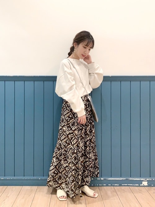 セール】アフリカンワンティアードスカート 942559（スカート