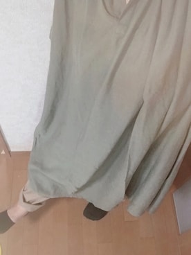 「ゆるゆる」｜「アイテム（ワンピース/ドレス）」を使った、ゆっこさん（レディース・162cm）の春コーディネート