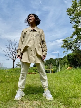 「トリプルS」｜「アイテム（その他）」を使った、スタークスさん（メンズ・174cm）の春コーディネート