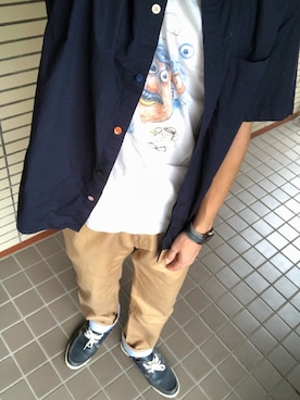 わたりさん（メンズ・168cm）の秋コーディネート