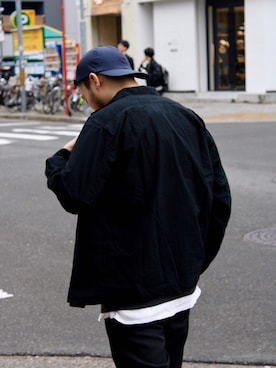 「nonnative（ノンネイティブ）のアイテム（トップス）」を使った、KEISUKEさん（メンズ・173cm）の冬コーディネート