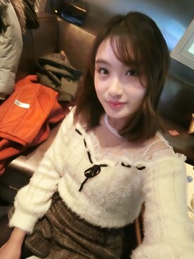 yumi小麦さん（レディース・160cm）の冬コーディネート