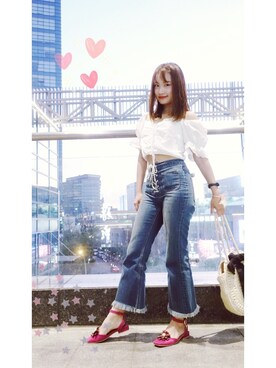 yumi小麦さん(レディース・160cm)の夏コーディネート