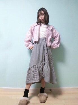 yumi小麦さん（レディース・160cm）の春コーディネート