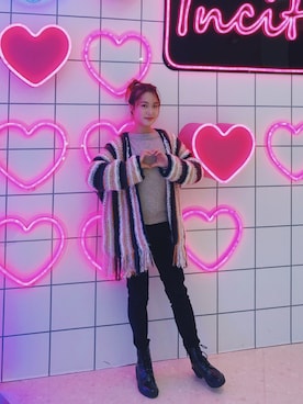 yumi小麦さん（レディース・160cm）の冬コーディネート