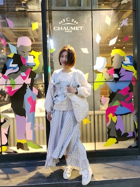 yumi小麦さん（レディース・160cm）の春コーディネート