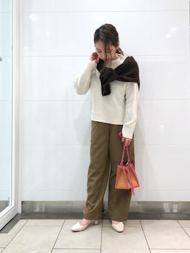 yamamotoさん（レディース・155cm）の冬コーディネート