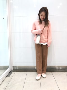 「MASTER&Co（マスターアンドコー）のアイテム」を使った、yamamotoさん（レディース・155cm）の冬コーディネート