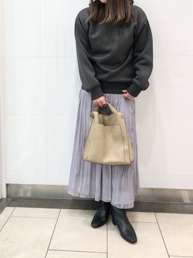 yamamotoさん（レディース・155cm）の冬コーディネート