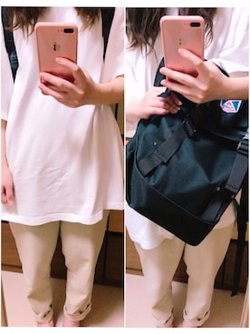 「A.D.G（エーディージー）のアイテム」を使った、☺︎︎さん（レディース・161cm）の夏コーディネート