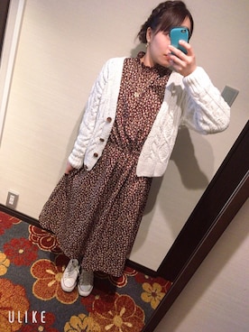 蓮琉さん（レディース・155cm）の春コーディネート