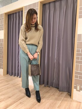 はるかさん（レディース・161cm）の冬コーディネート