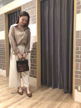 はるかさん（レディース・161cm）の春コーディネート