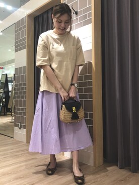 はるかさん（レディース・161cm）の夏コーディネート