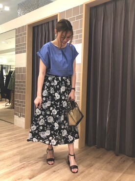 はるかさん（レディース・161cm）の夏コーディネート