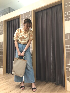 はるかさん（レディース・161cm）の夏コーディネート