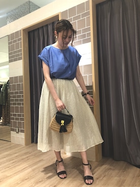 はるかさん（レディース・161cm）の夏コーディネート