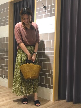 はるかさん（レディース・161cm）の夏コーディネート