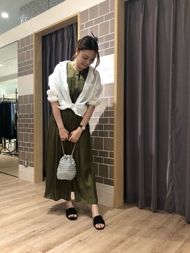 はるかさん（レディース・161cm）の夏コーディネート