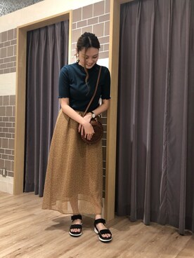 はるかさん（レディース・161cm）の夏コーディネート