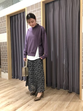 はるかさん（レディース・161cm）の秋コーディネート