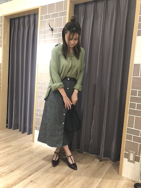 はるかさん（レディース・161cm）の秋コーディネート