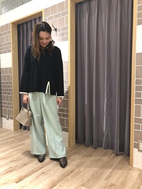 はるかさん（レディース・161cm）の秋コーディネート