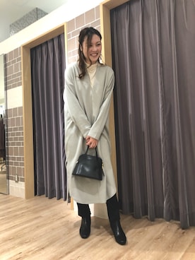 はるかさん（レディース・161cm）の冬コーディネート