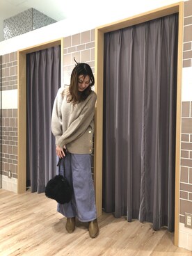 はるかさん（レディース・161cm）の冬コーディネート