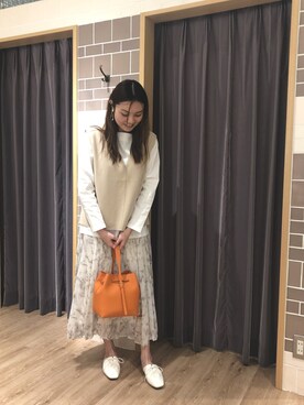 はるかさん（レディース・161cm）の春コーディネート