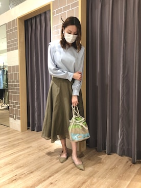 はるかさん（レディース・161cm）の春コーディネート