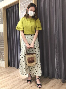 はるかさん（レディース・161cm）の春コーディネート