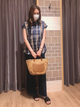 はるかさん（レディース・161cm）の夏コーディネート