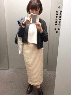 「アイテム（ブーティ）」を使った、tokoさん（レディース・157cm・30代）の秋コーディネート