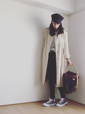 S *•.●❃さん（レディース・167cm）の冬コーディネート