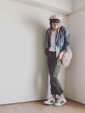 S *•.●❃さん（レディース・167cm）の冬コーディネート