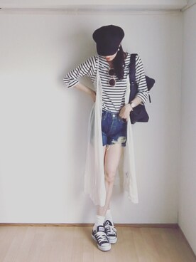 S *•.●❃さん（レディース・167cm）の夏コーディネート