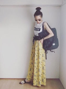 S *•.●❃さん（レディース・167cm）の夏コーディネート