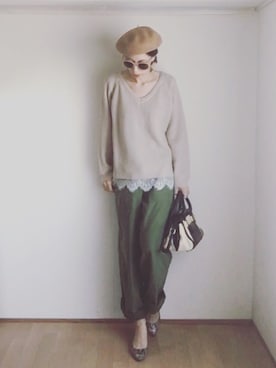 S *•.●❃さん(レディース・167cm)の秋コーディネート