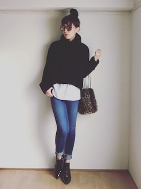 S *•.●❃さん（レディース・167cm）の秋コーディネート