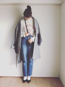 S *•.●❃さん（レディース・167cm）の冬コーディネート