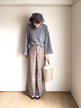 S *•.●❃さん(レディース・167cm)の冬コーディネート