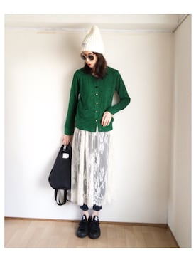 S *•.●❃さん(レディース・166cm)の冬コーディネート