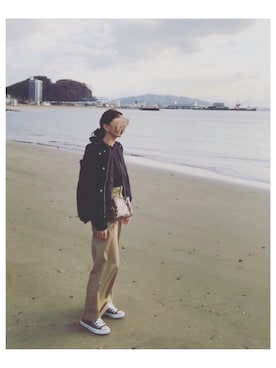 S *•.●❃さん（レディース・166cm）の冬コーディネート