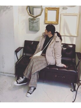 S *•.●❃さん(レディース・166cm)の冬コーディネート