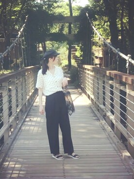 S *•.●❃さん（レディース・166cm）の夏コーディネート