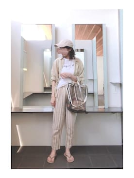 S *•.●❃さん(レディース・166cm)の夏コーディネート