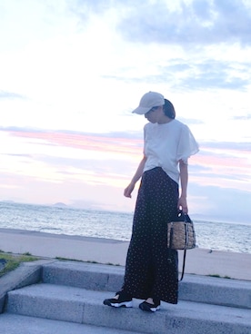 「SLOBE IENA（スローブイエナ）のアイテム（パンツ）」を使った、S *•.●❃さん（レディース・166cm）の秋コーディネート
